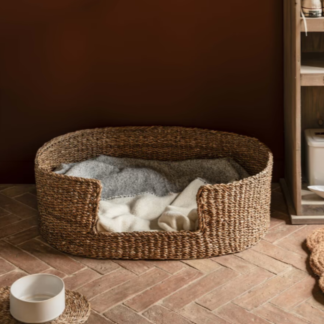 Seagrass Woven Pet Bed in 2 Sizes