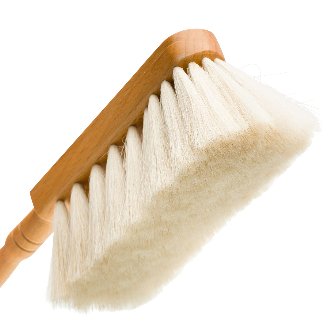 Small Hand Goat Hair Dust Brush