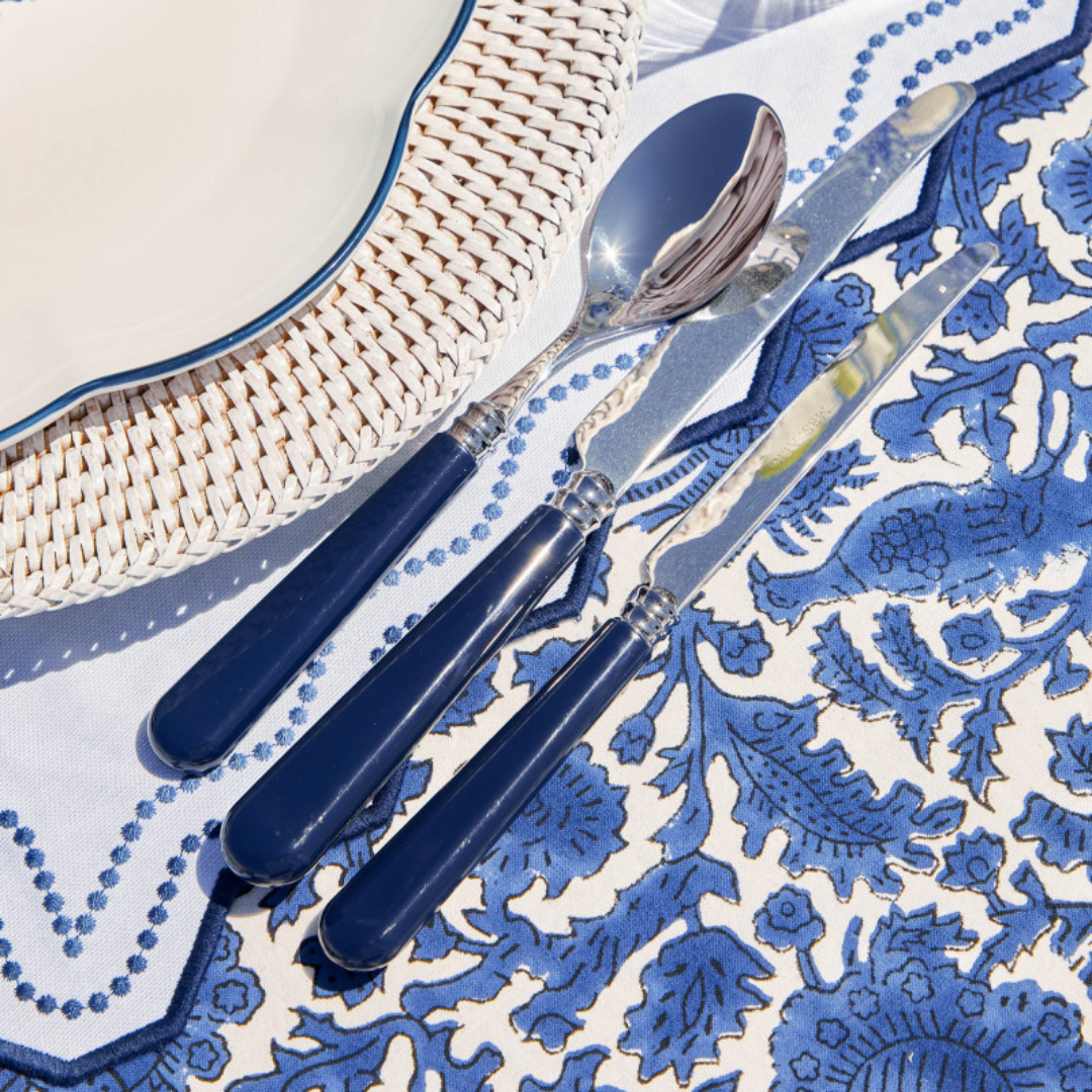 Solid Dessert Spoon in 7 Colours