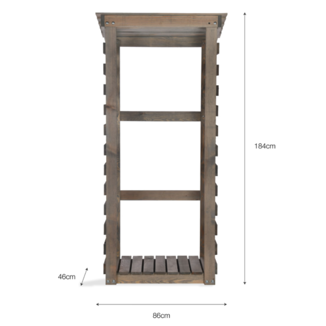 Outdoor Log Store in 2 Sizes