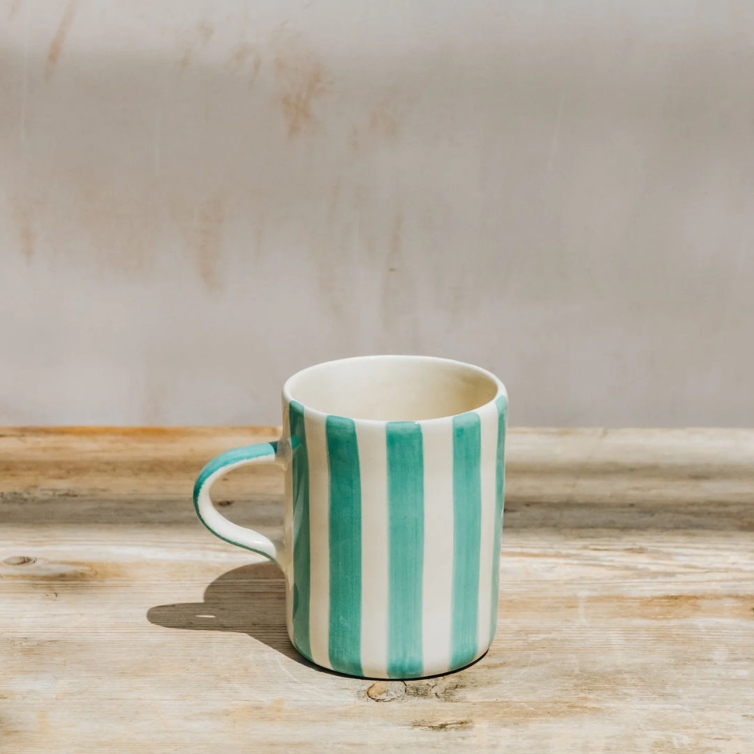 Ceramic Mug Candy Stripe