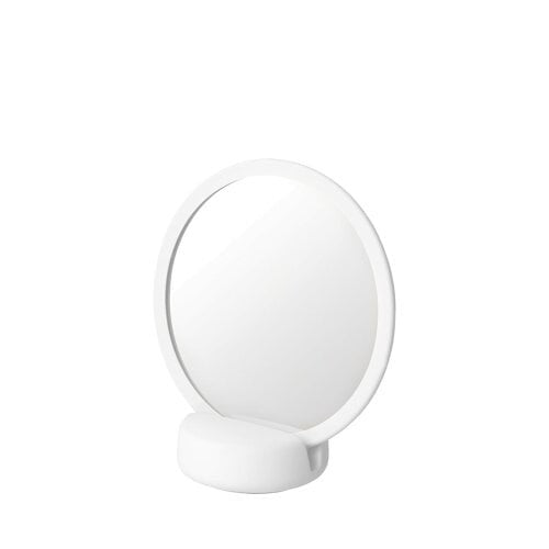 White Vanity Mirror with magnification