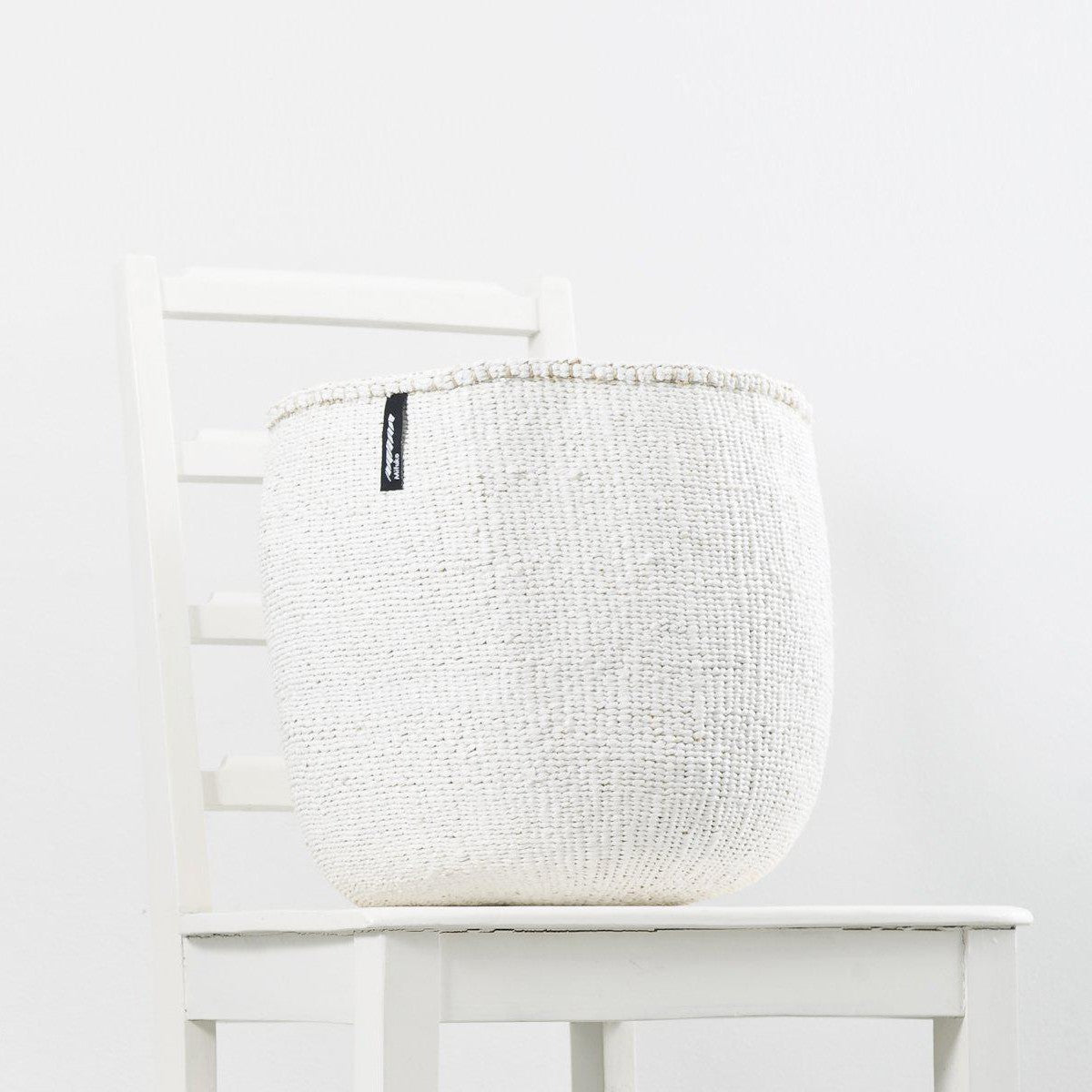 White Storage Basket