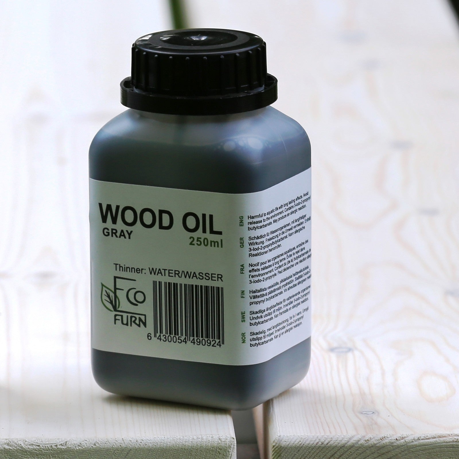 Eco Chair Grey Wood Oil