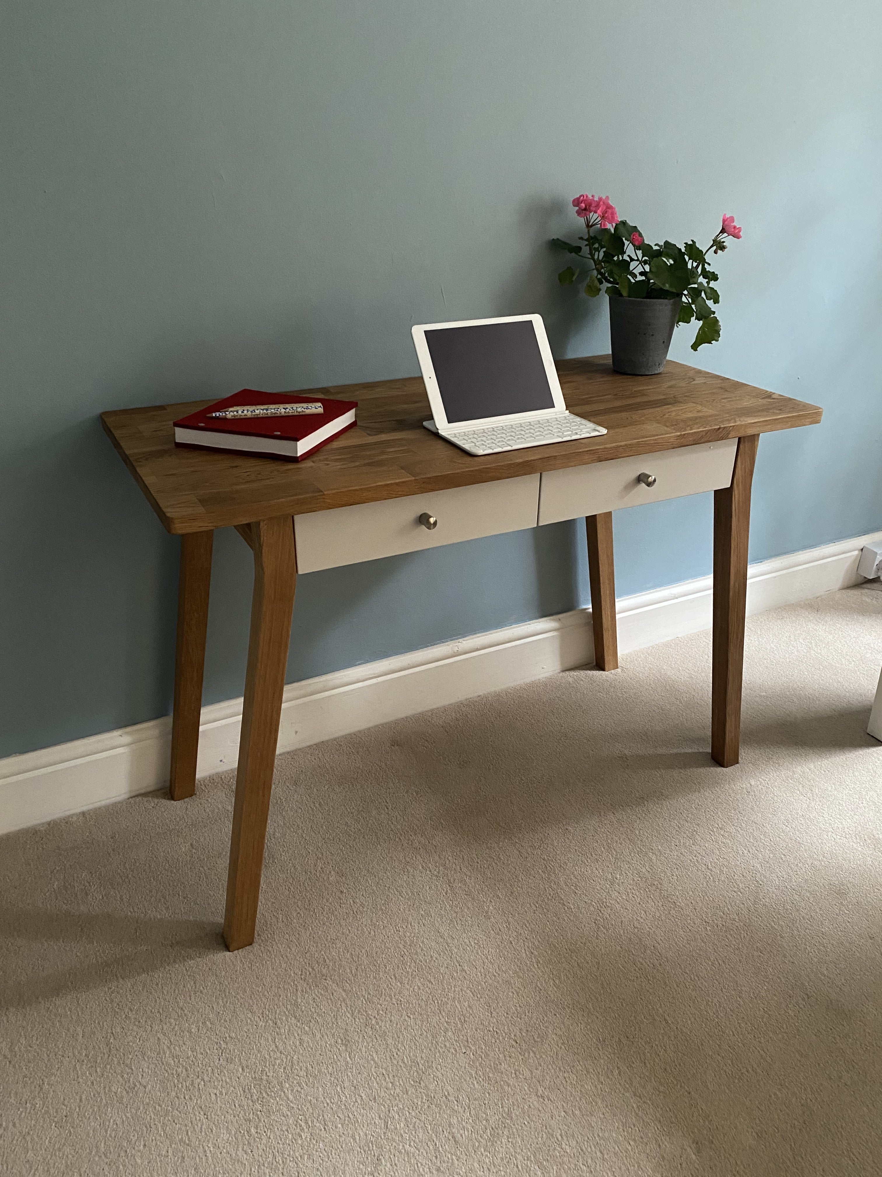 Desk or Dressing Table - Chalk Drawers