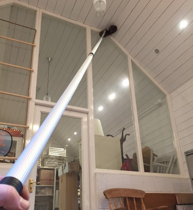 Extra Long Telescopic Cobweb Brush - 1.5m- 4.1m