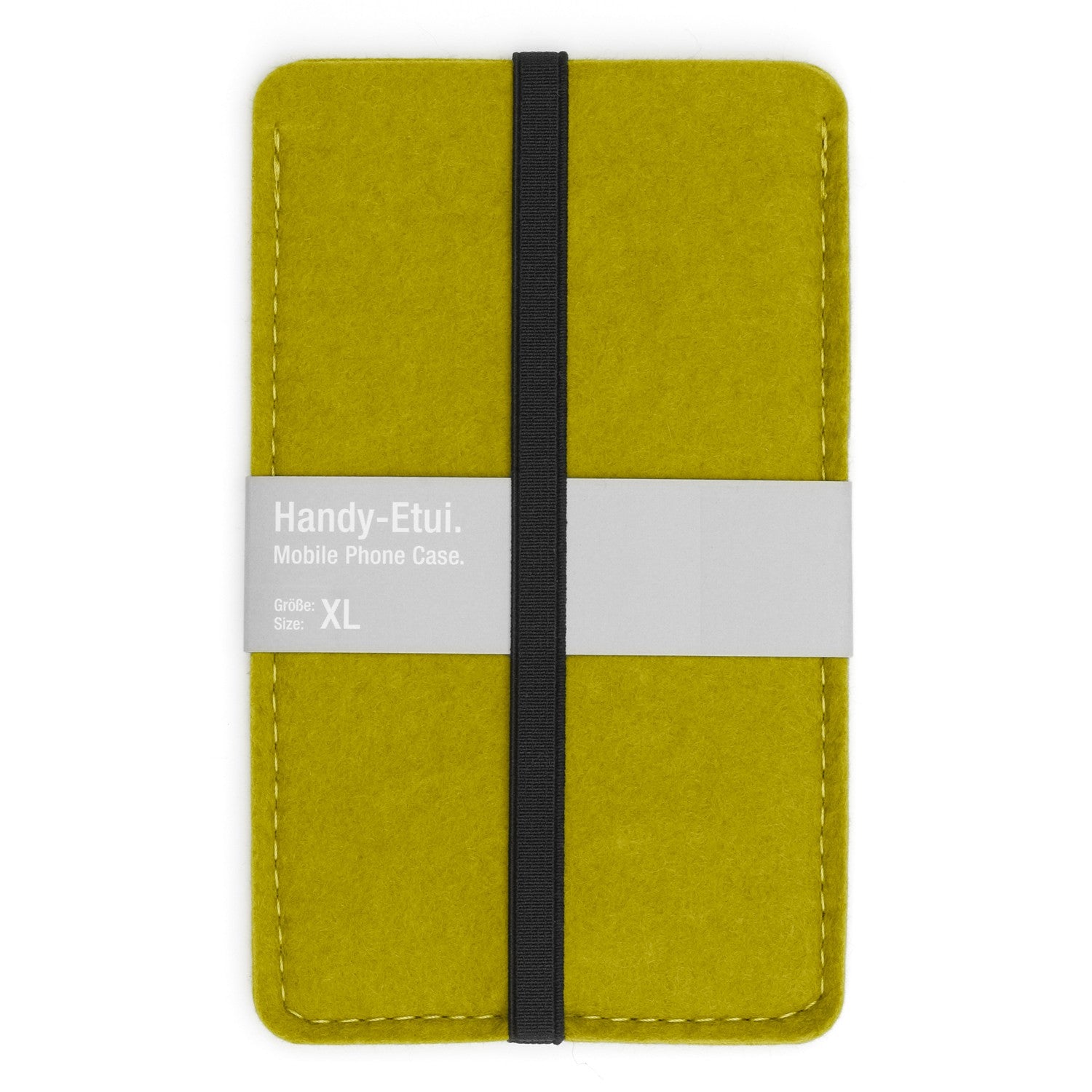 green felt phone case made from 100% woollen felt