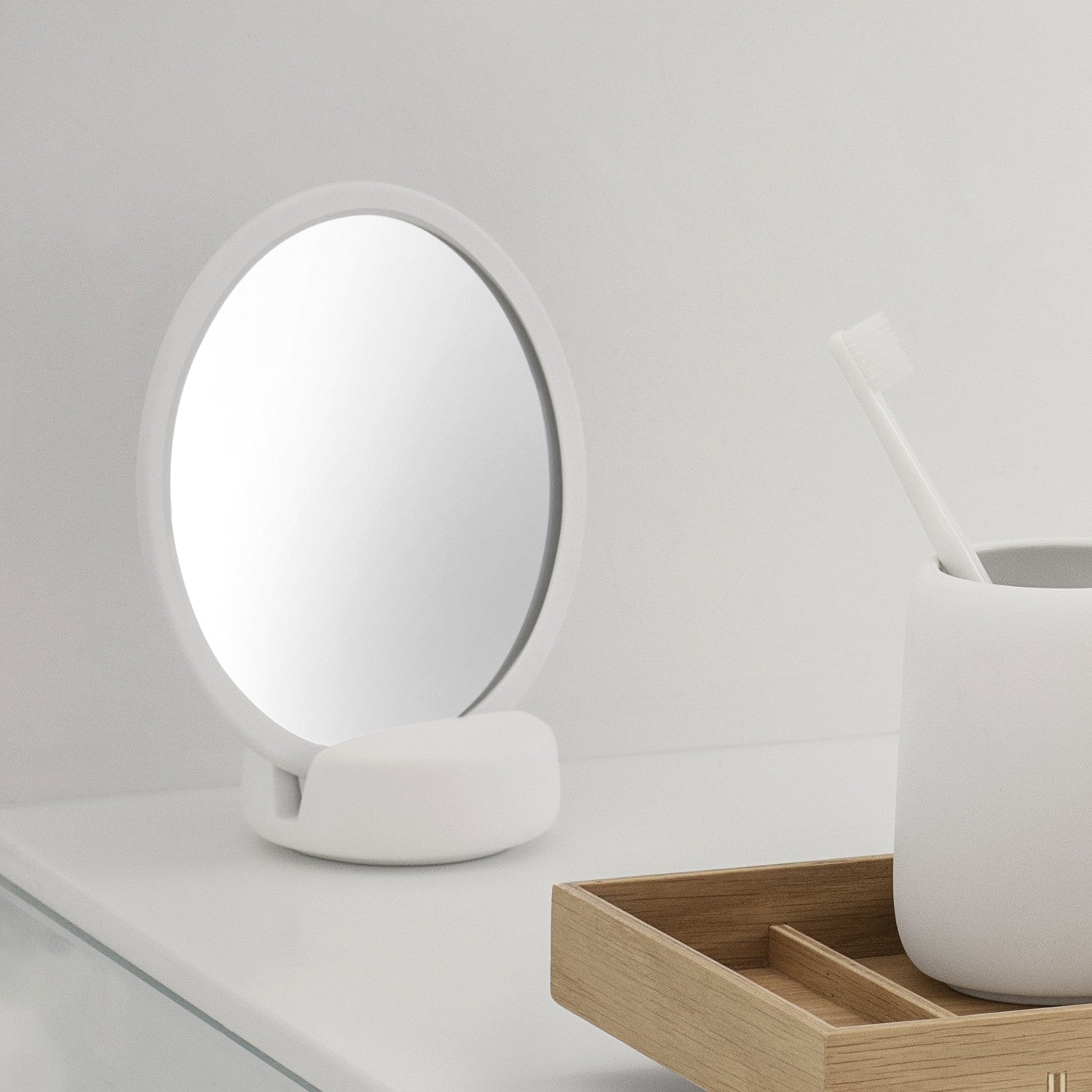 White Vanity Mirror for your dressing room