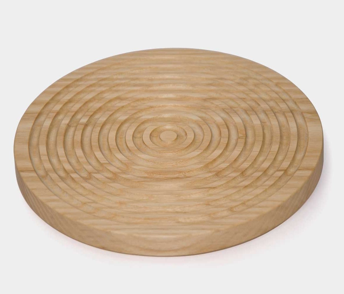timber trivet made in Ireland from ash