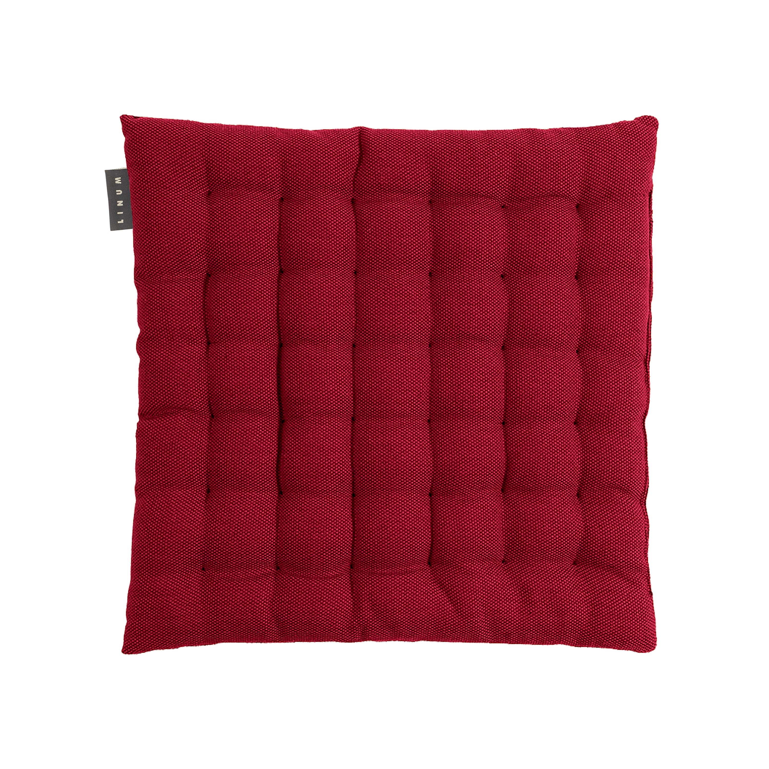 Pepper seat cushion - red