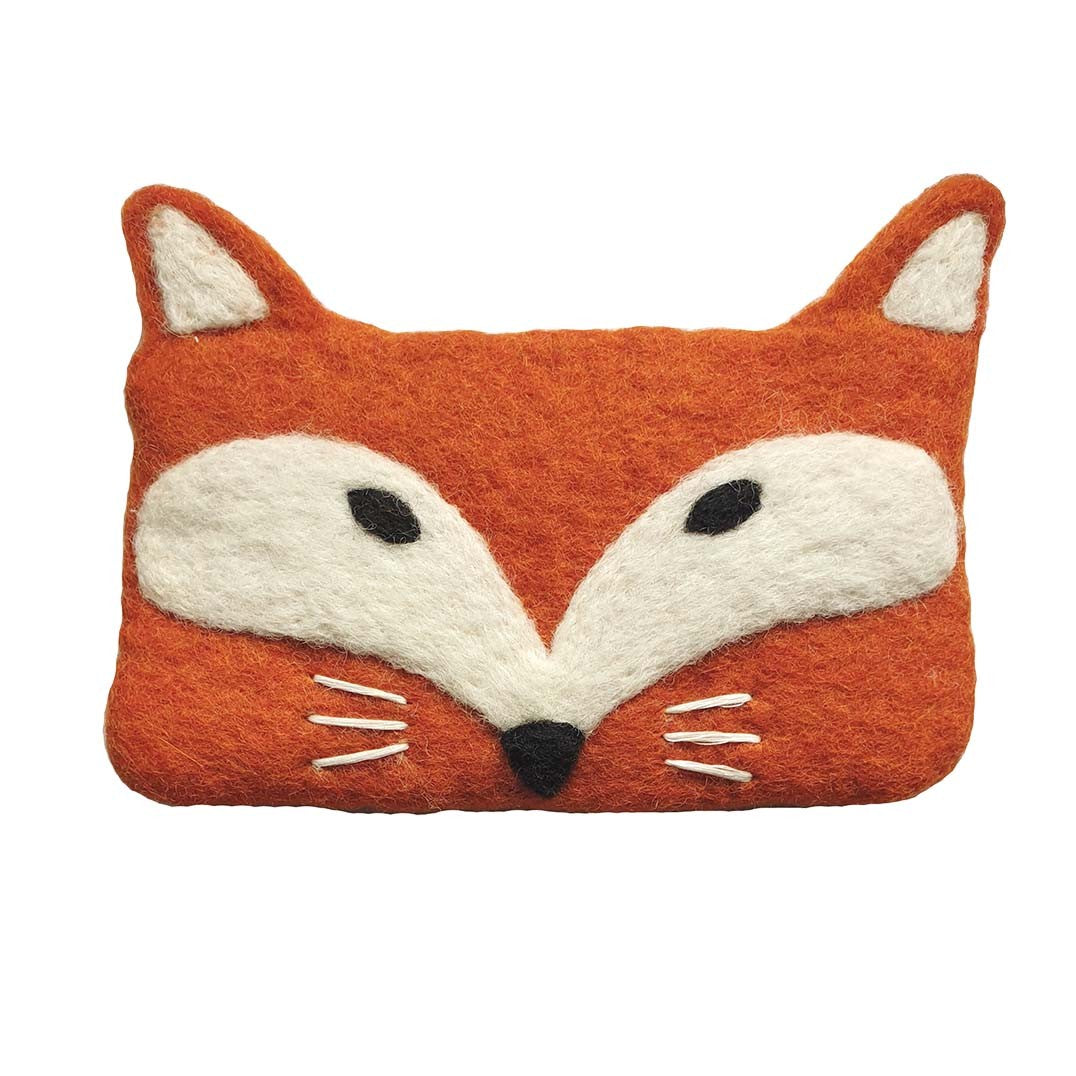 Fox Felt Purse