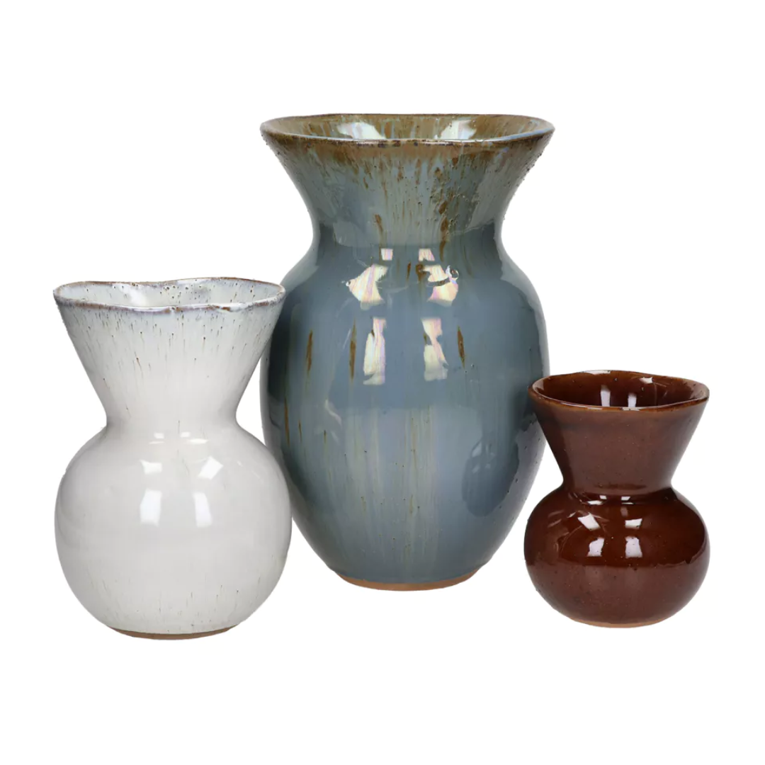 Floral Ceramic Vase Collection