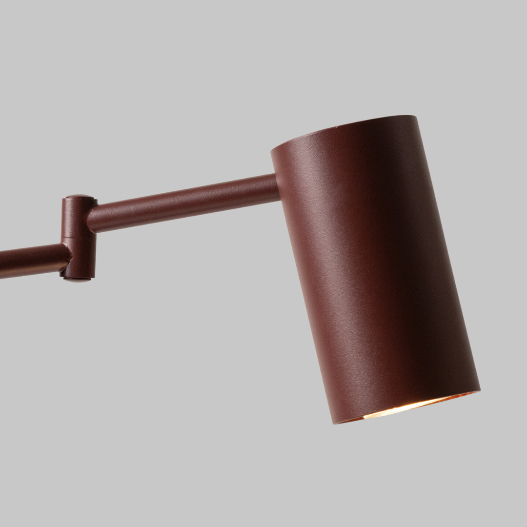 Burgundy Bilbao Table Lamp