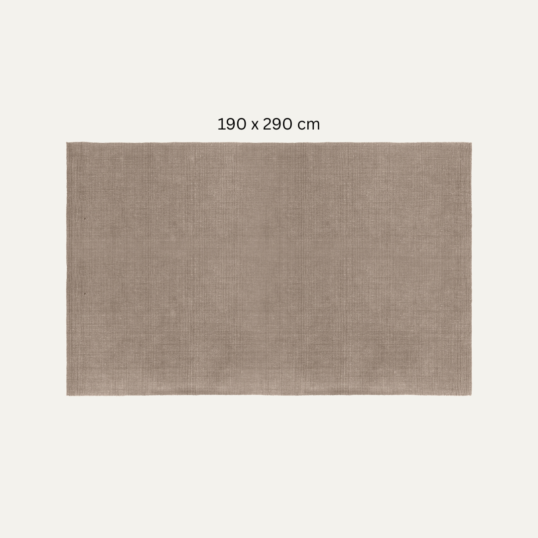 Beige Jute Rug - 4 sizes