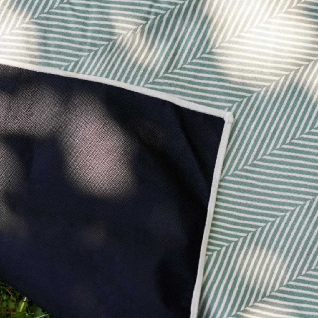 Roemary Herringbone Picnic Blanket