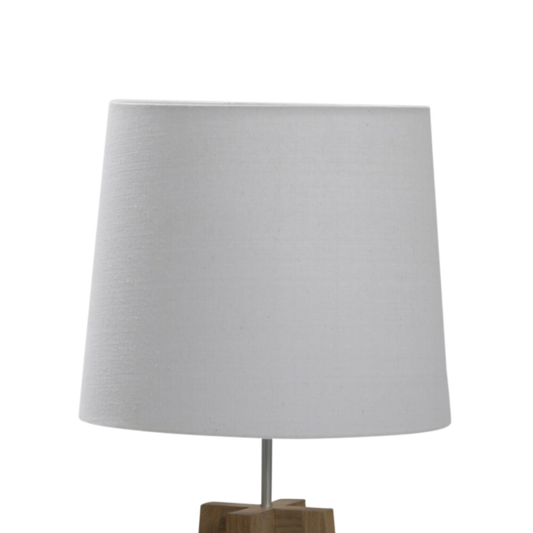 Customisable Wood Floor Lamp & Shade