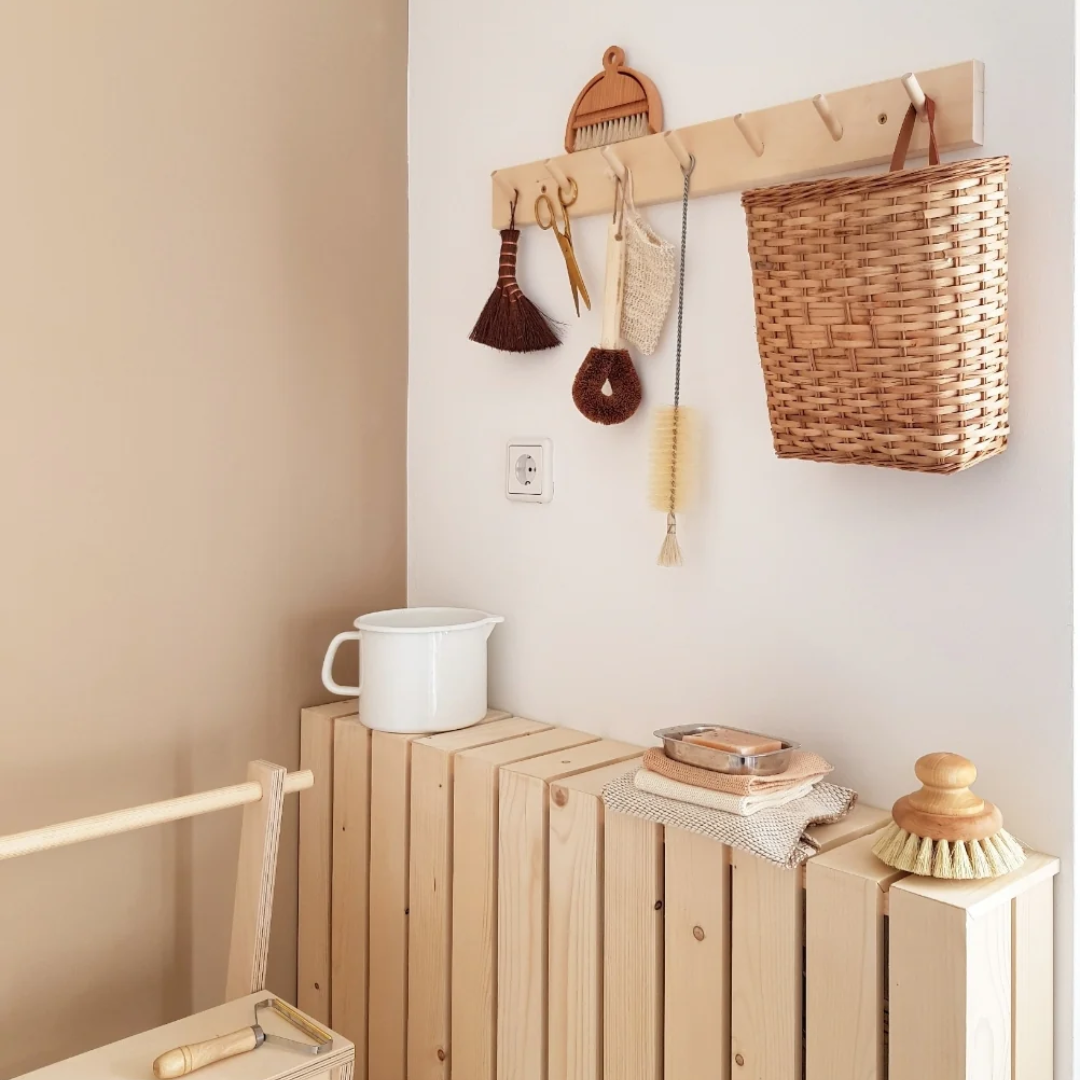 Angled Peg Rail in 3 Sizes