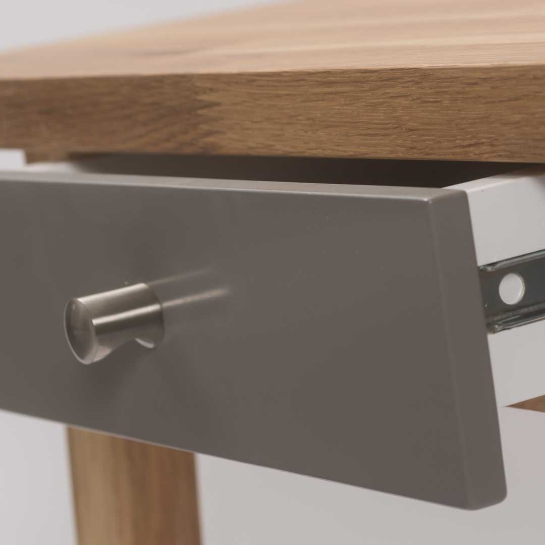 Classic Oak Hall Console Table in Three Styles