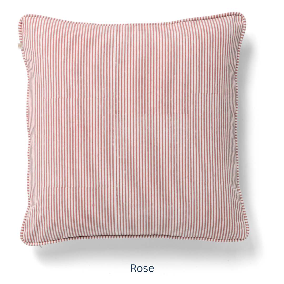 Stripe Cushion 50 x 50cm in 4 colours