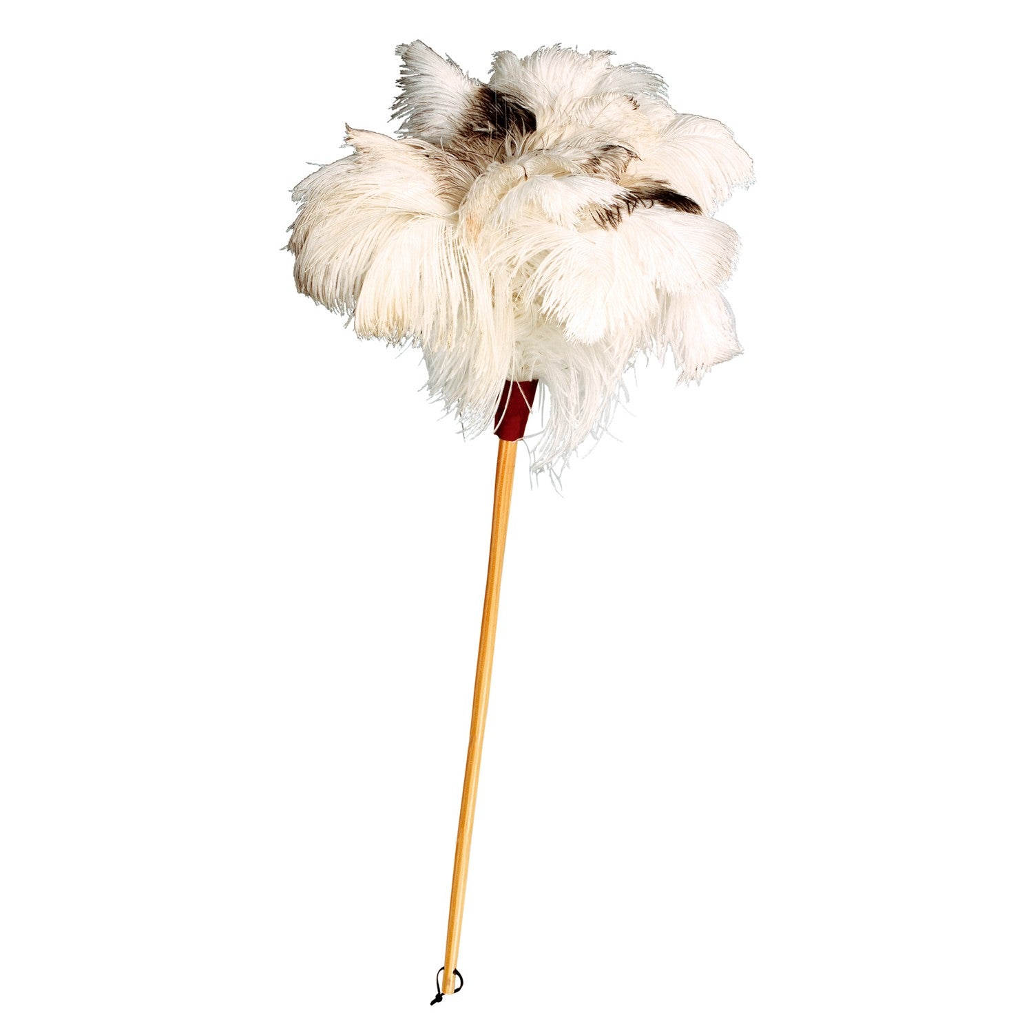 White Ostrich Feather Duster