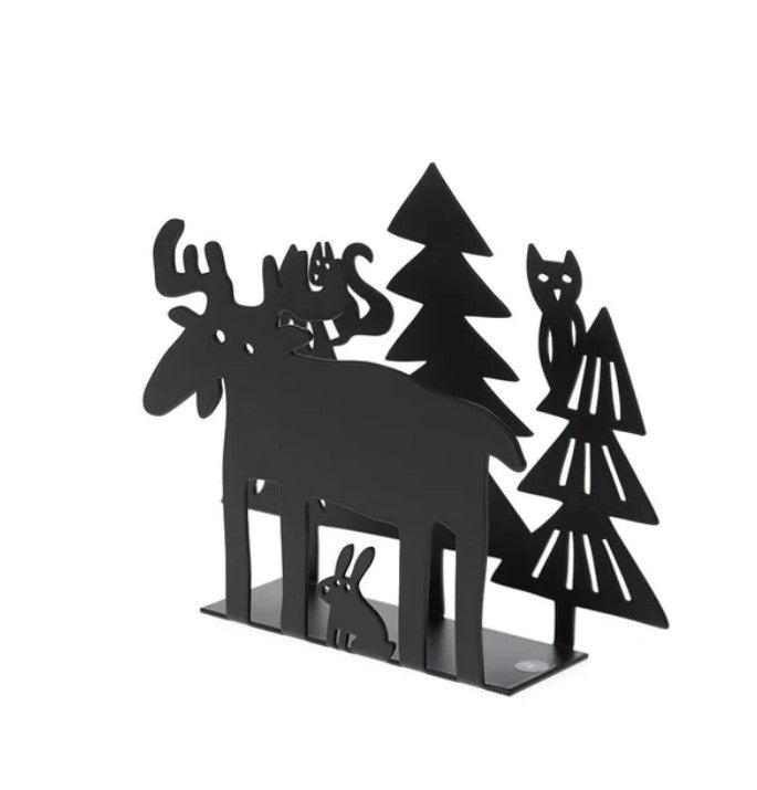 Moose Forest Napkin Holder