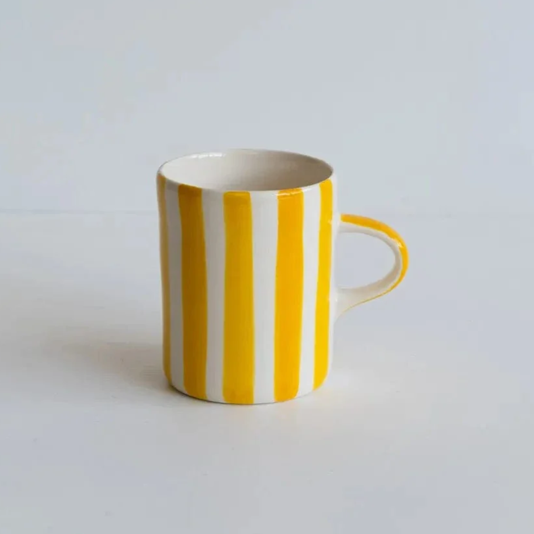 Ceramic Mug Candy Stripe