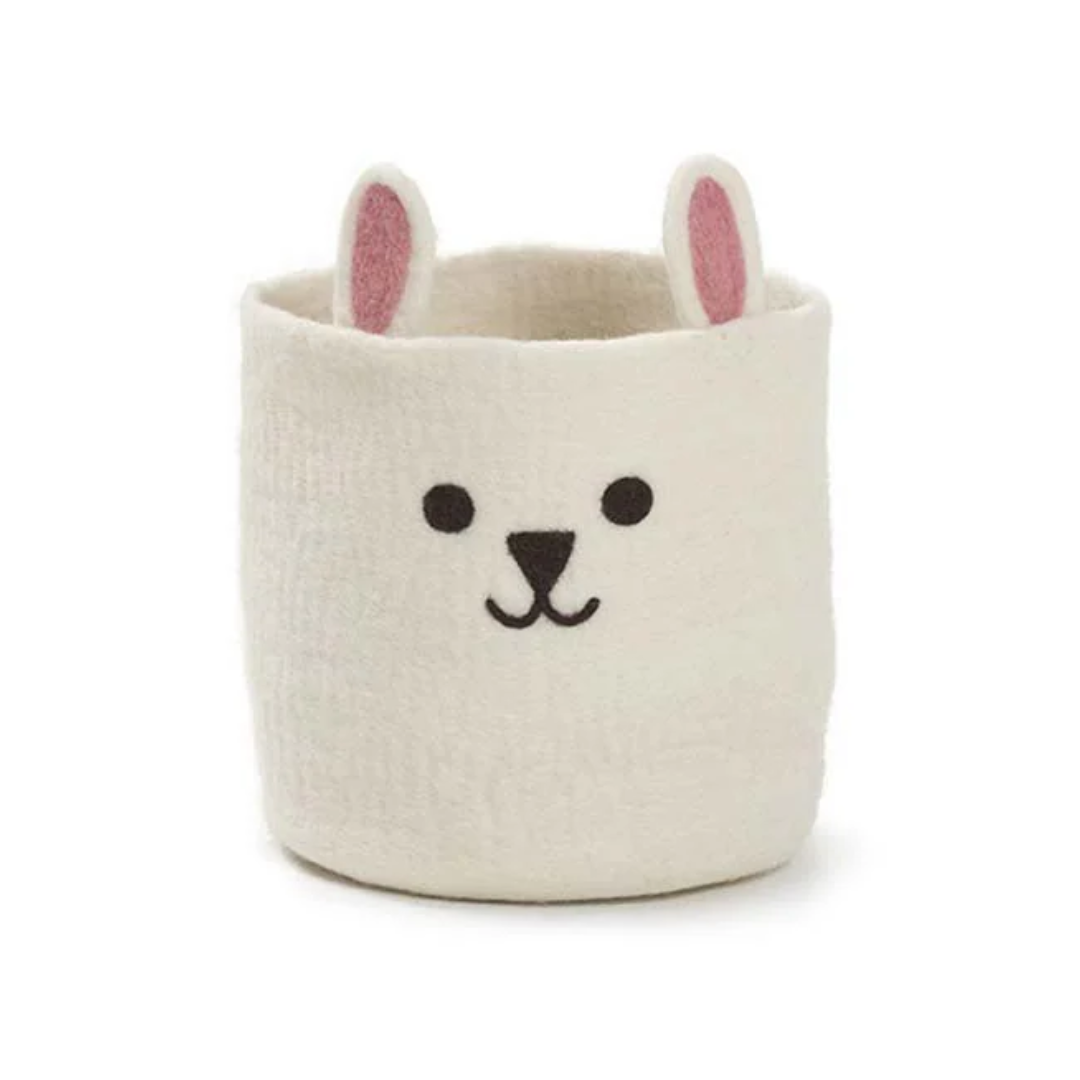 Felt Basket in 5 Animals