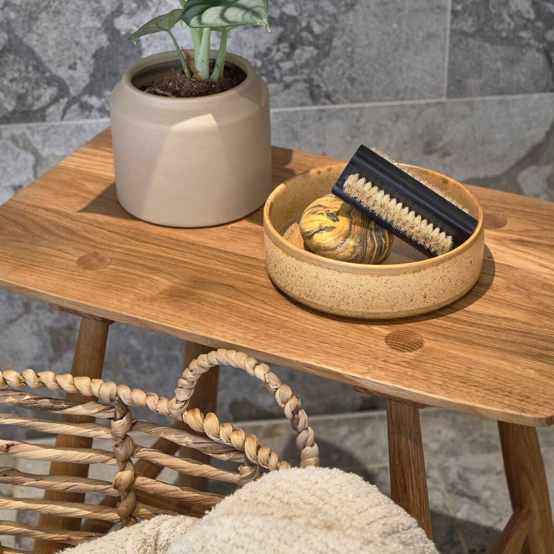 Oiled Oak Stool