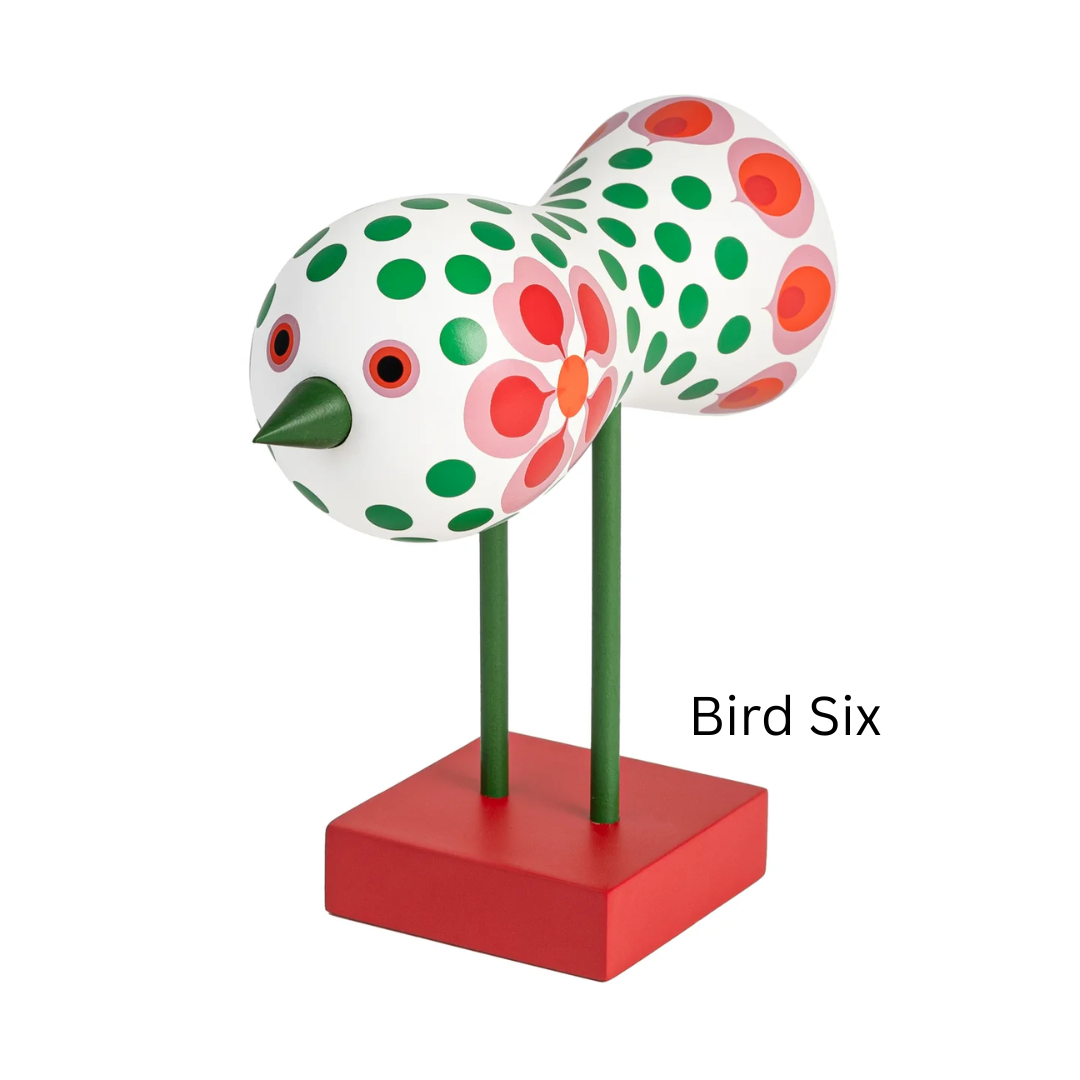 Wooden Birds - 6 Colours