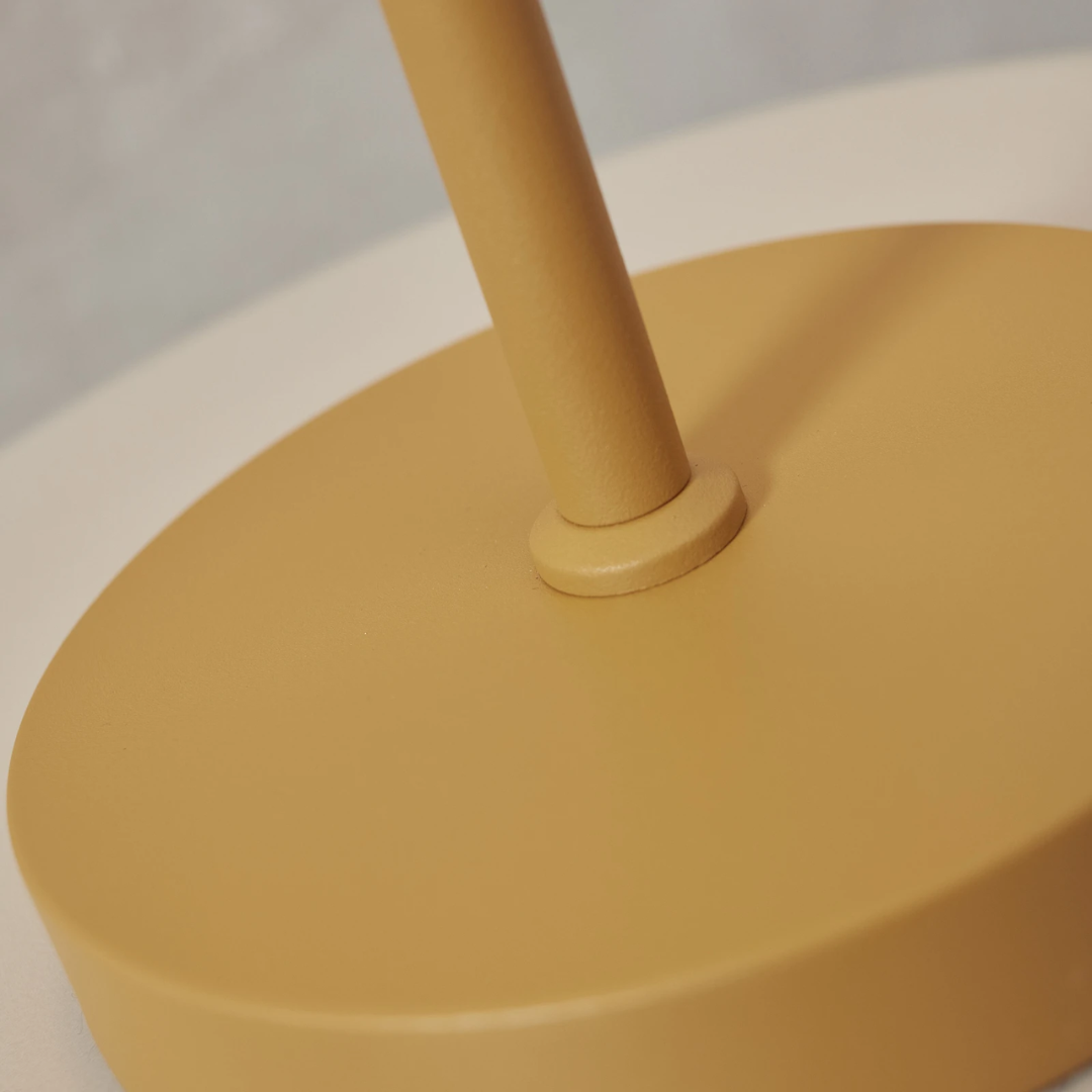 Modern Mustard LED Table Lamp