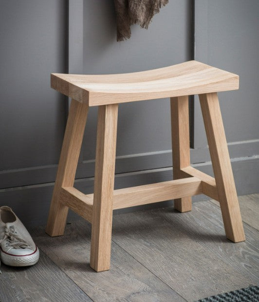Small Stool in Oak