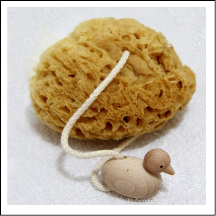 Bath Sponge with Duck