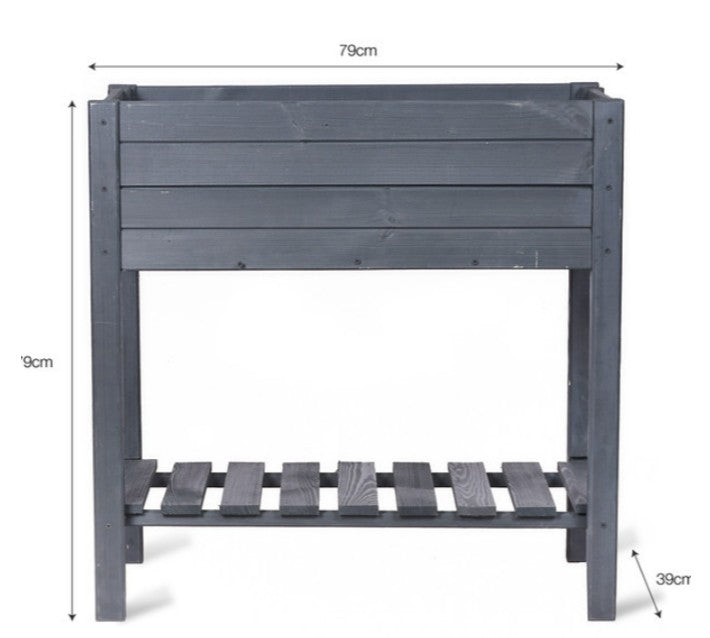 Raised Planter in Pine