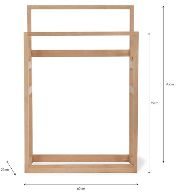 Standing Towel Rail