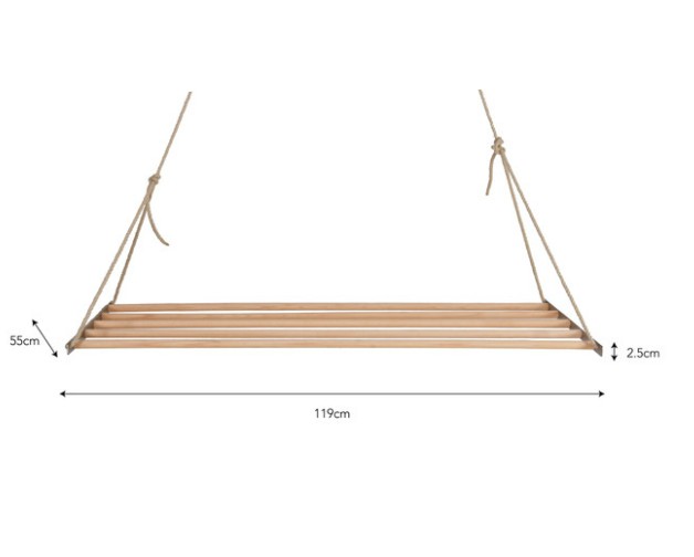 Beech Wood Ceiling Dryer