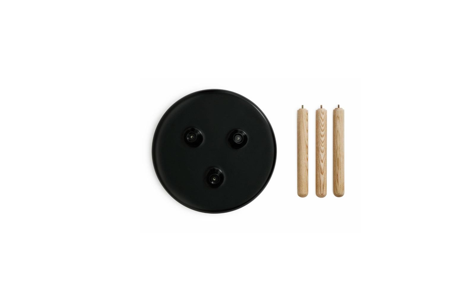 Black Side Table