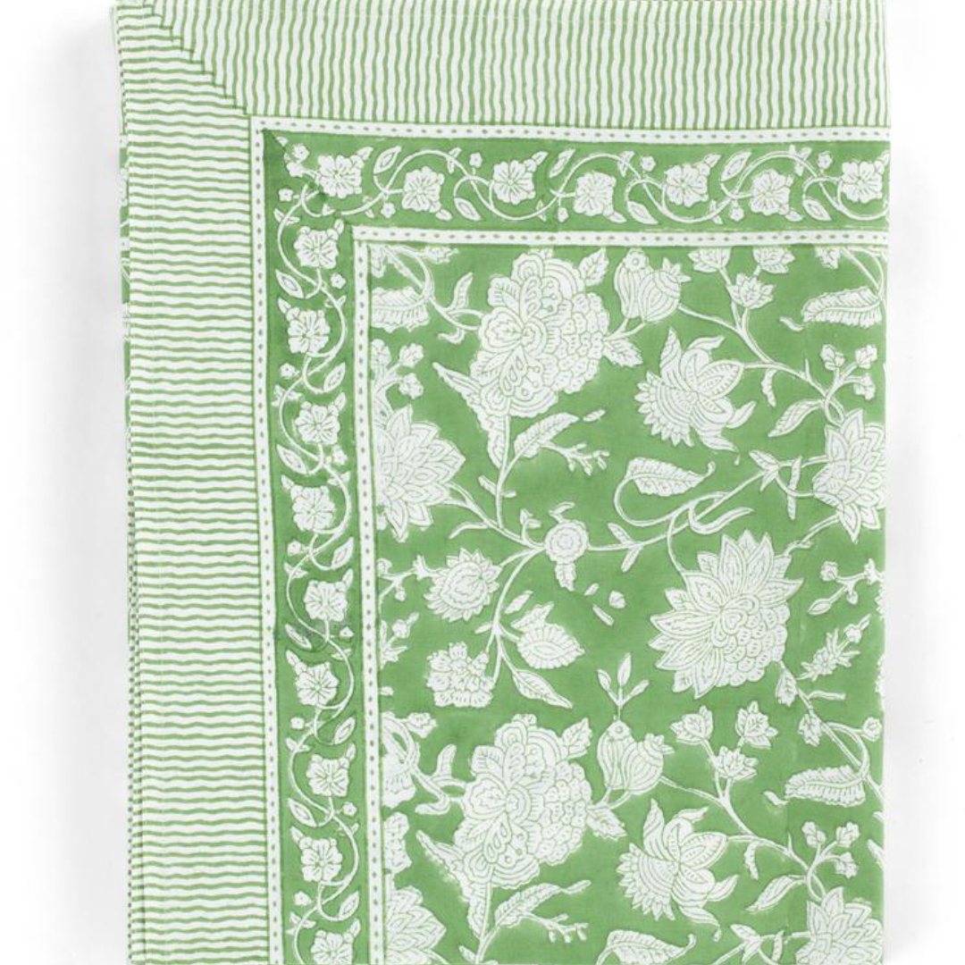 Indian Rose Tablecloth 170 x 270cm in 3 colours