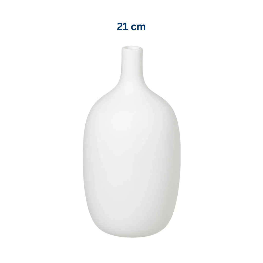 White Ceramic Vase in 3 Sizes