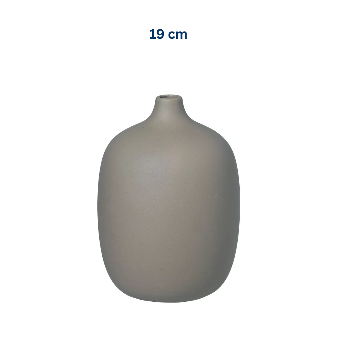 Grey Ceramic Vase in 3 Sizes