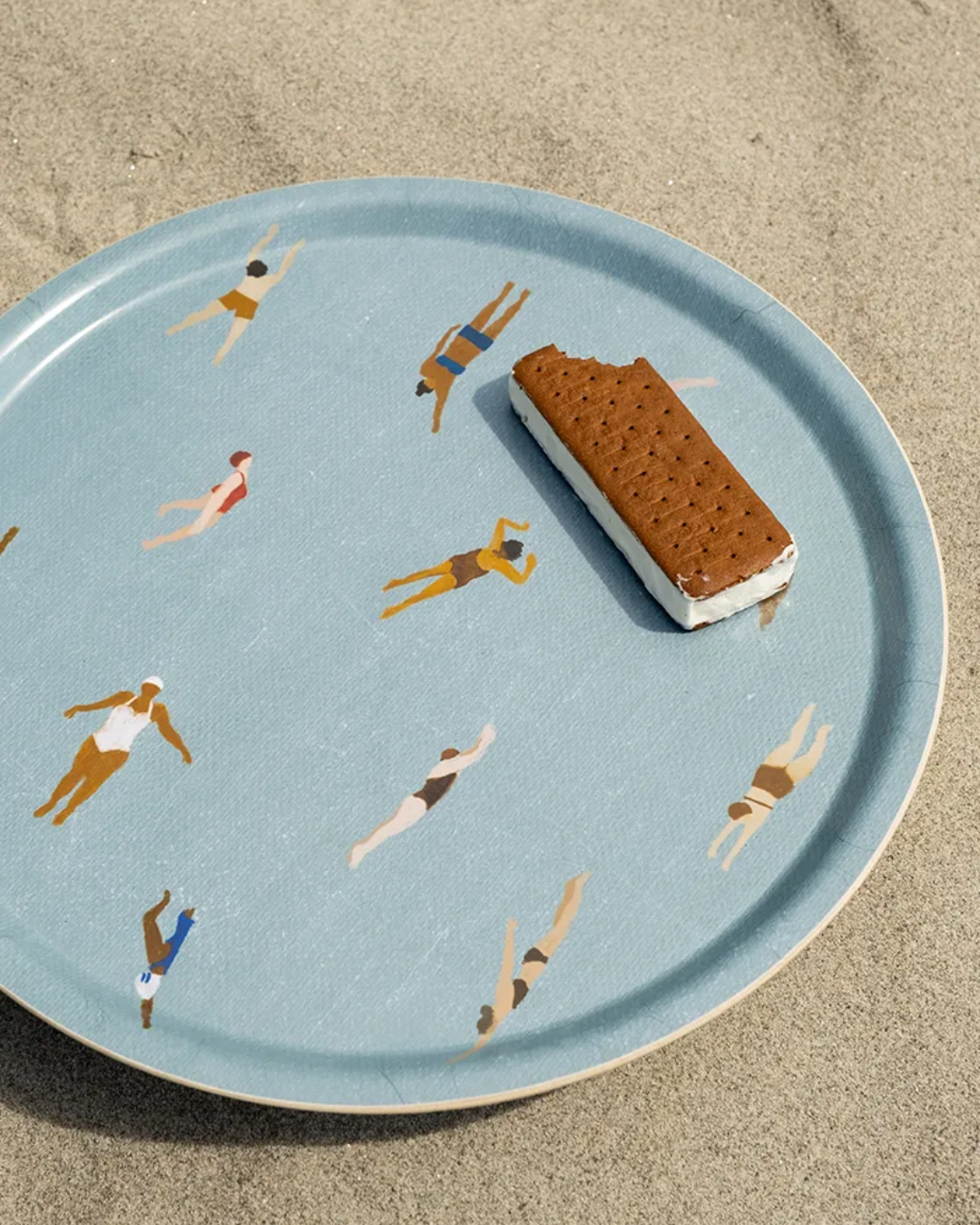 Blue Swimmers Tray in 3 Sizes