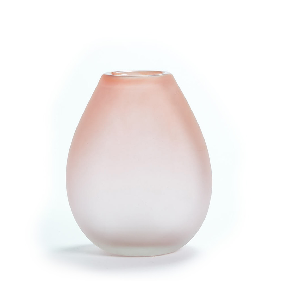 Medium Matted Glass Vase in 3 Colours