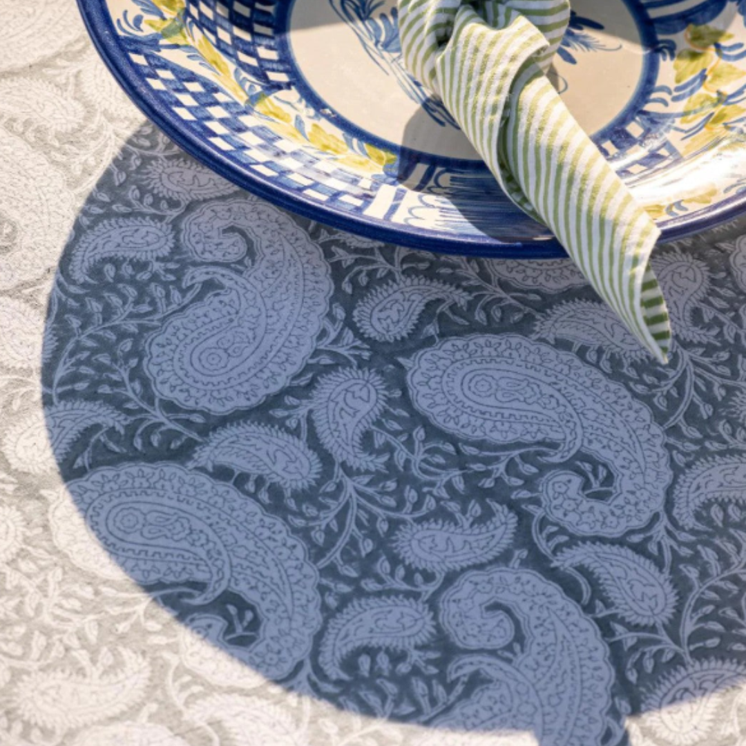 Big Paisley Tablecloth 170 x 270cm in 8 colours