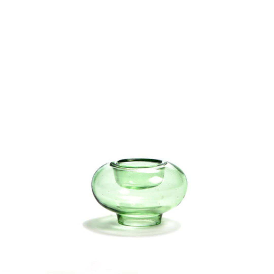Glass Tea Light & Bud Vase in 9 Colours