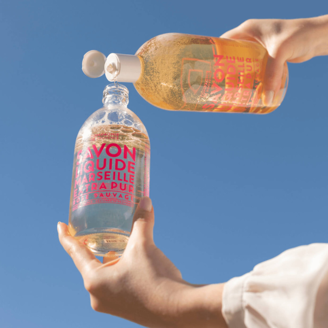 Liquid Soap Wild Rose - 3 sizes