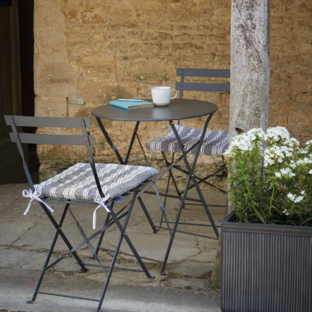 Small Bistro Set in 3 Colours (Table + 2 Chairs)