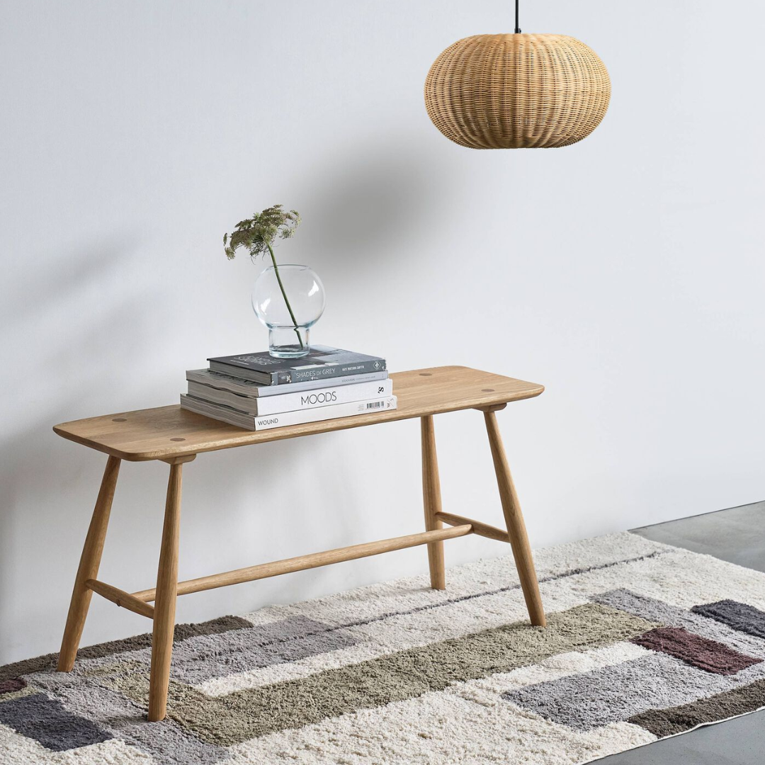 Oiled Oak Bench