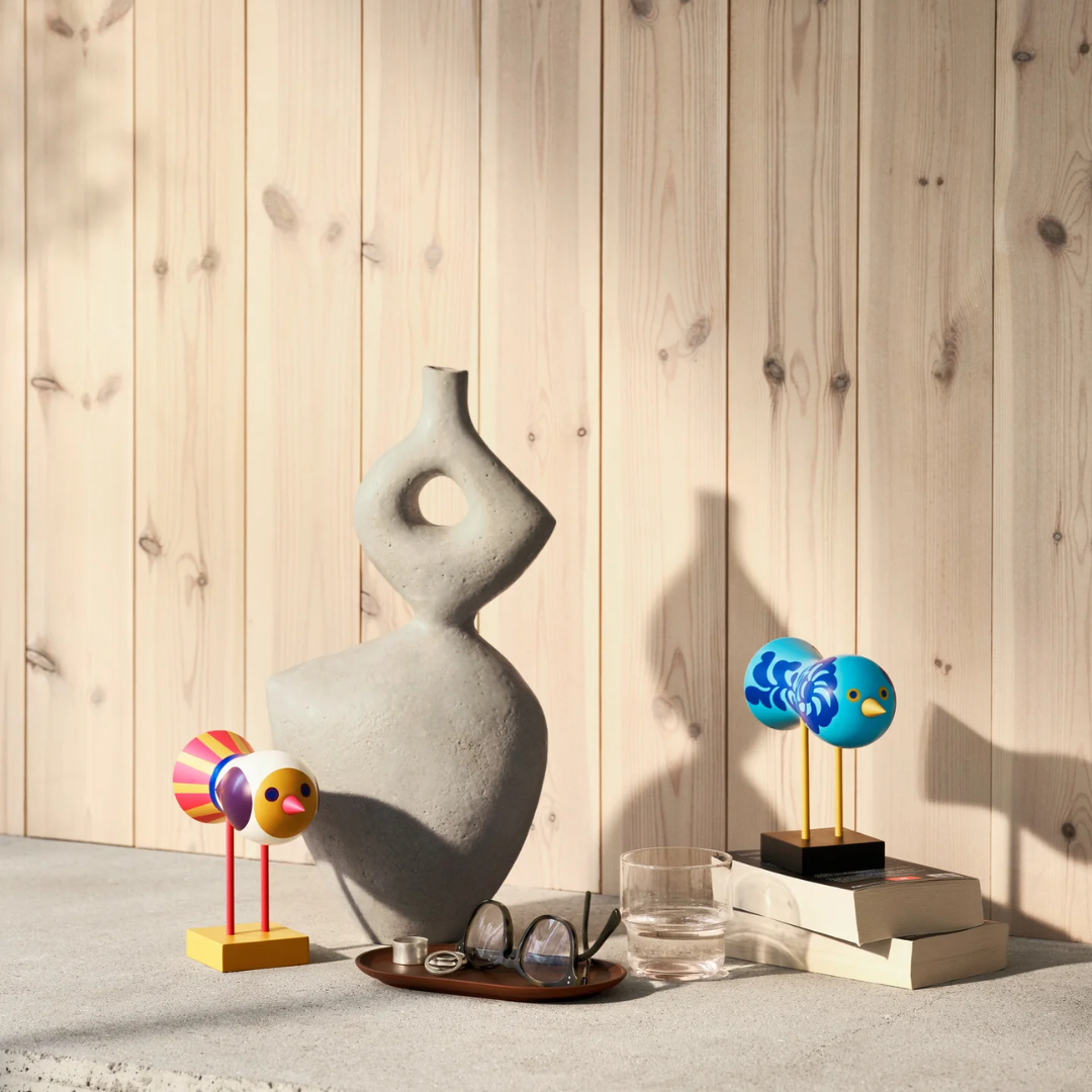 Wooden Birds - 6 Colours