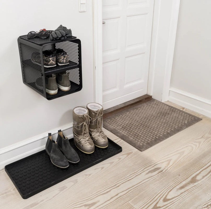 Recycled Rubber Shoe Tray in Large