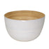Bamboo Bowl Medium White