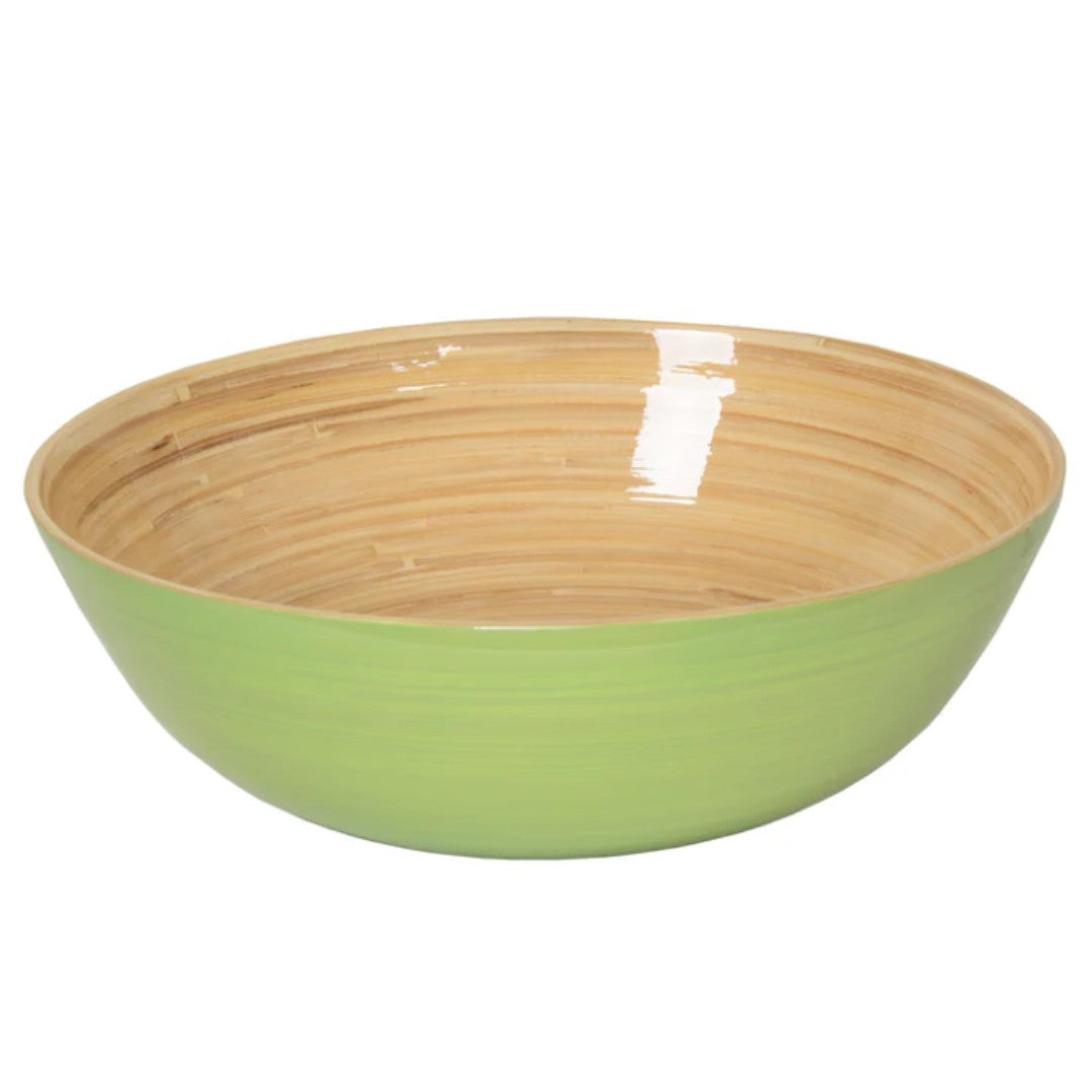 Bamboo Bowl Large Pastel Green